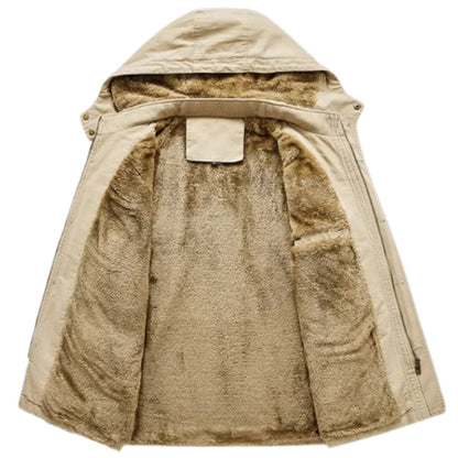 Basiglio Fleece-Lined Hooded Field Jacket - photo 1
