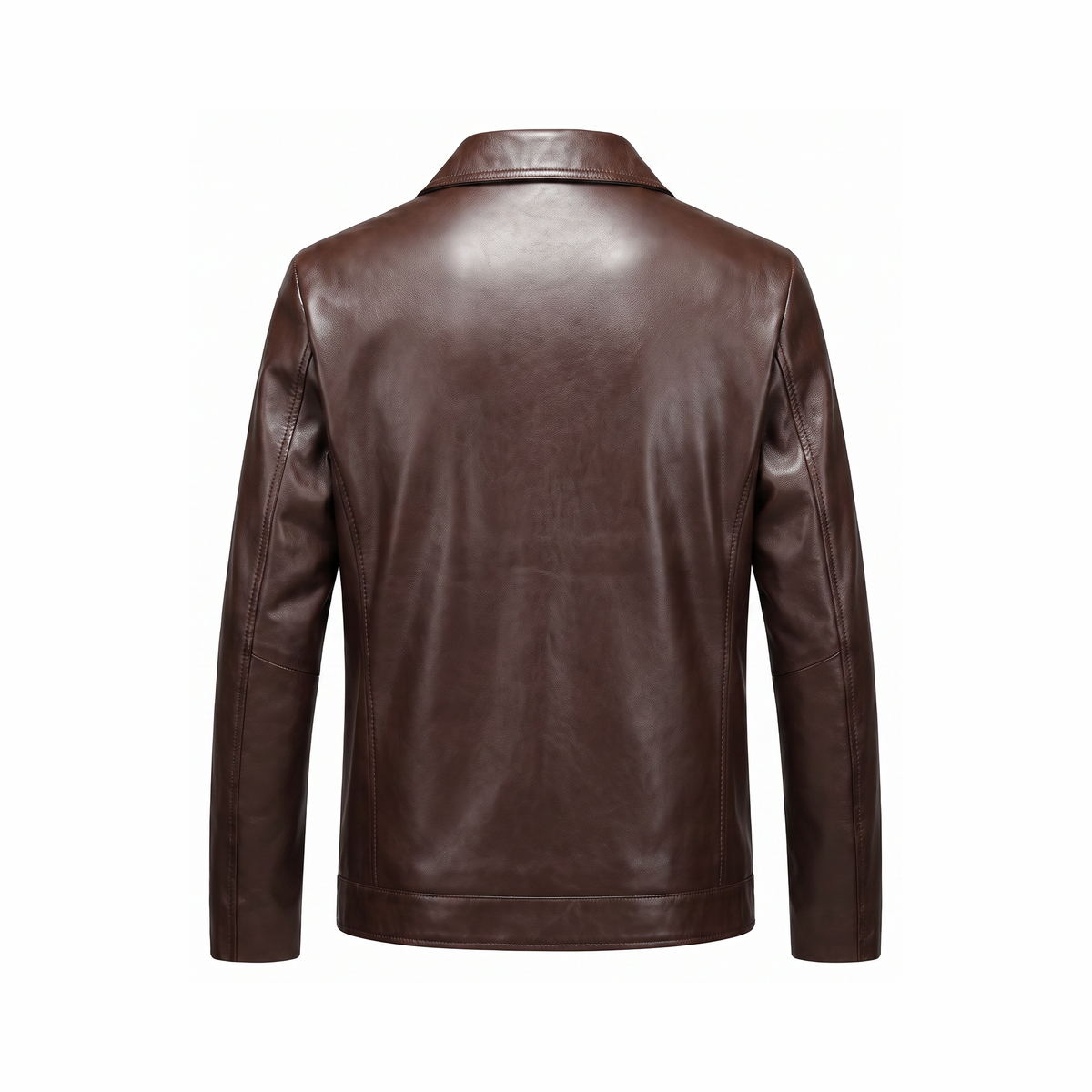 Bassano Leather Jacket - back