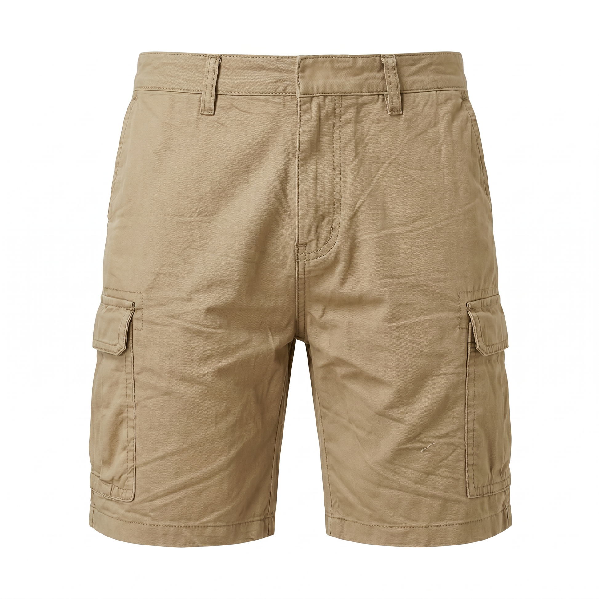 Bari Cargo Shorts - beige-front