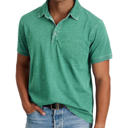 Belluno Knit Polo - Green