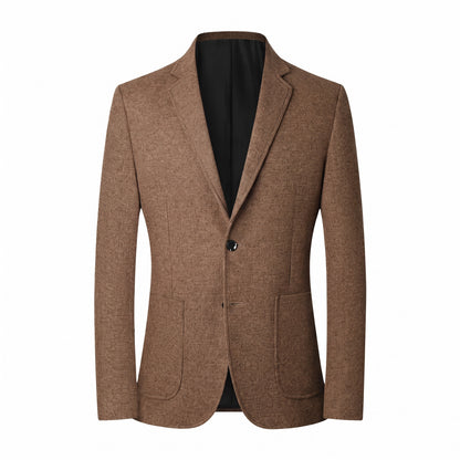 Benevento Brushed Patch-Pocket Blazer - cover