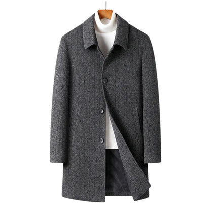 Bernalda Herringbone Overcoat - photo 1