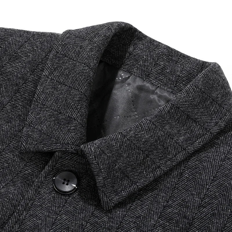 Bernalda Herringbone Overcoat - photo 3