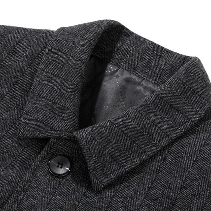 Bernalda Herringbone Overcoat - photo 3