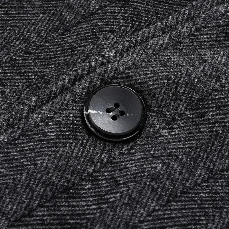 Bernalda Herringbone Overcoat - photo 4