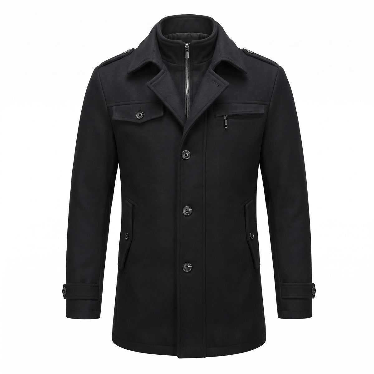 Bibbiena Double-Collar Car Coat - cover