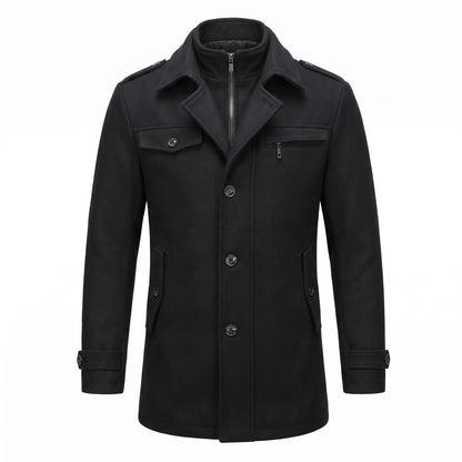 Bibbiena Double-Collar Car Coat - cover