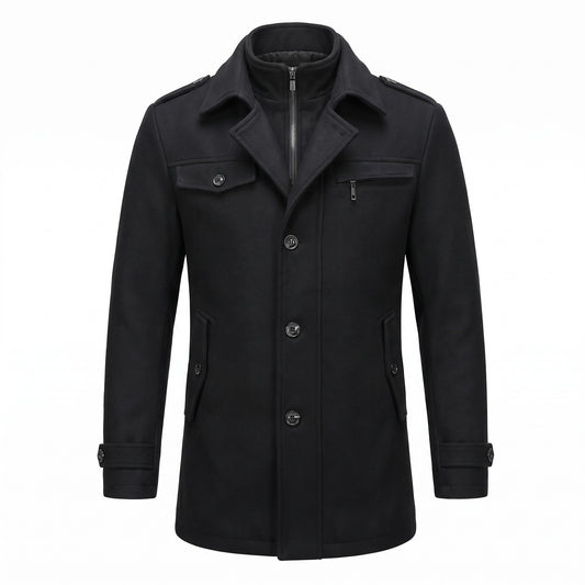 Bibbiena Double-Collar Car Coat - cover