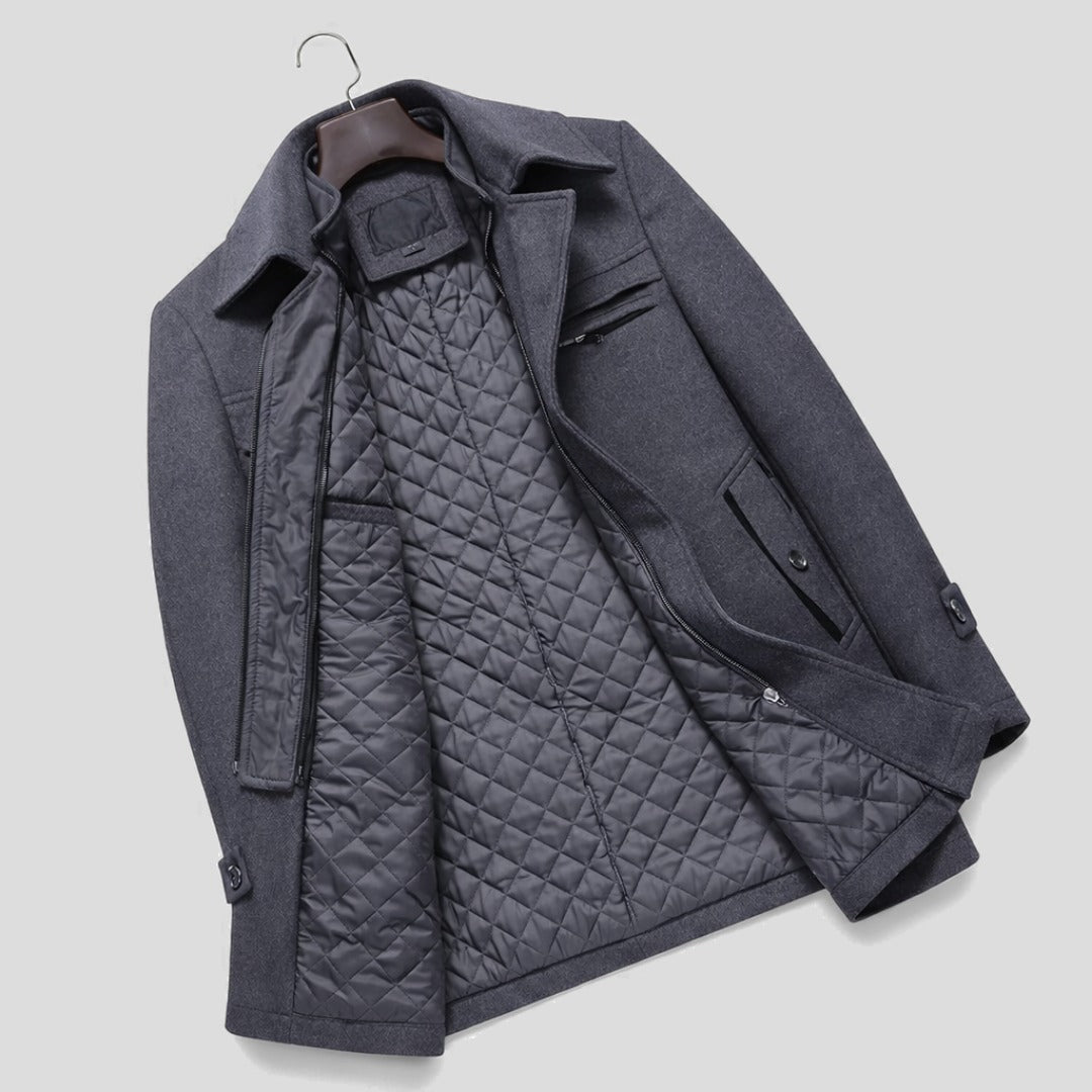 Bibbiena Double-Collar Car Coat - photo 2