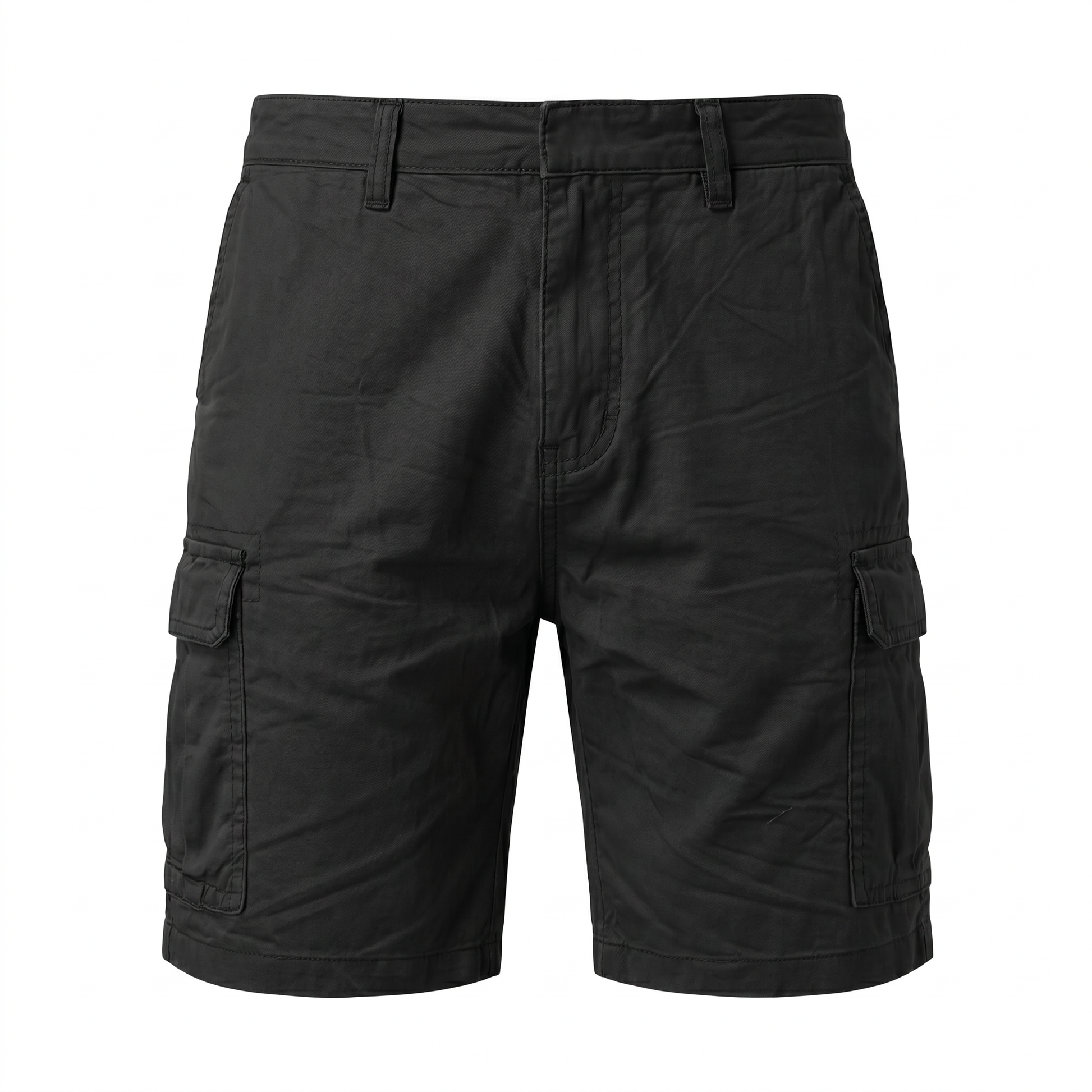 Bari Cargo Shorts - black-front