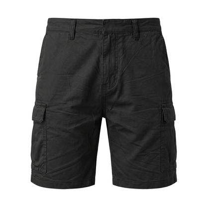 Bari Cargo Shorts - black-front