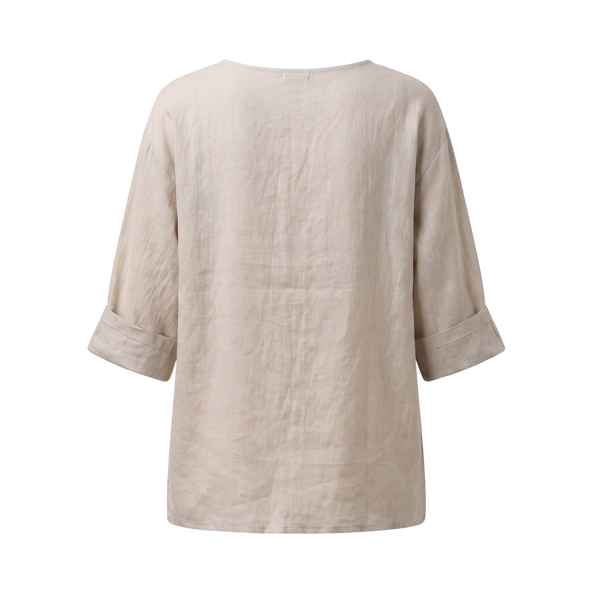 Relaxed Button Blouse - back