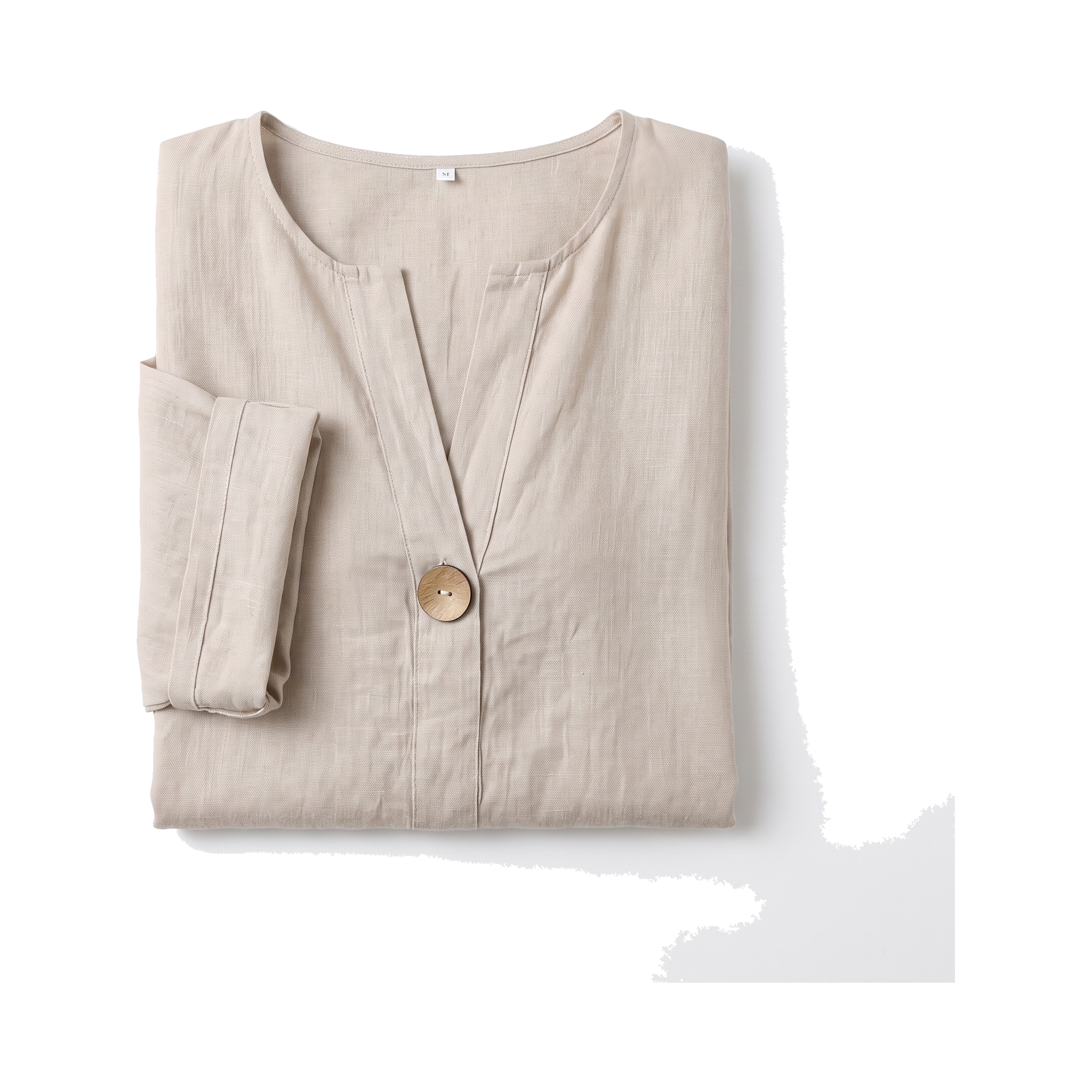 Relaxed Button Blouse - folded