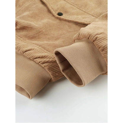 Breganze Sherpa-Collar Corduroy Jacket - photo 6