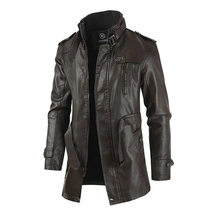 Brescia Long Leather Coat - photo 1
