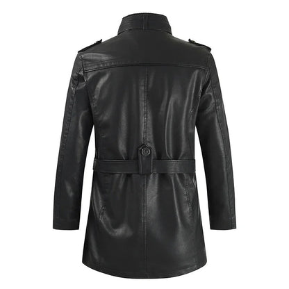 Brescia Long Leather Coat - photo 2
