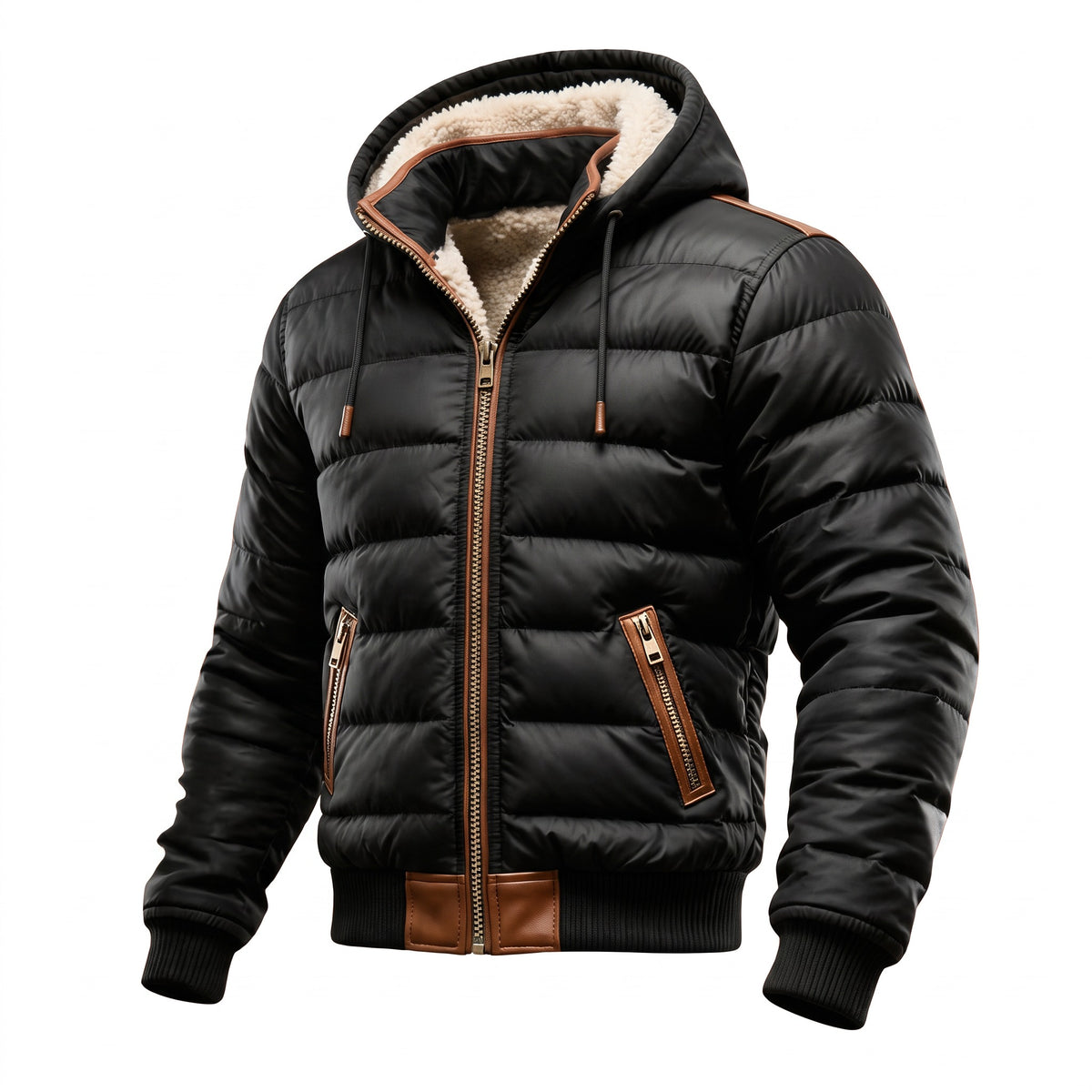 Bressanone Fleece-Lined Puffer Jacket - cover