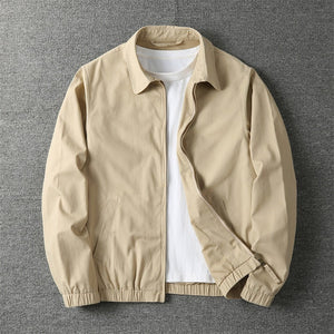 Brindisi Lightweight Collared Jacket - Beige