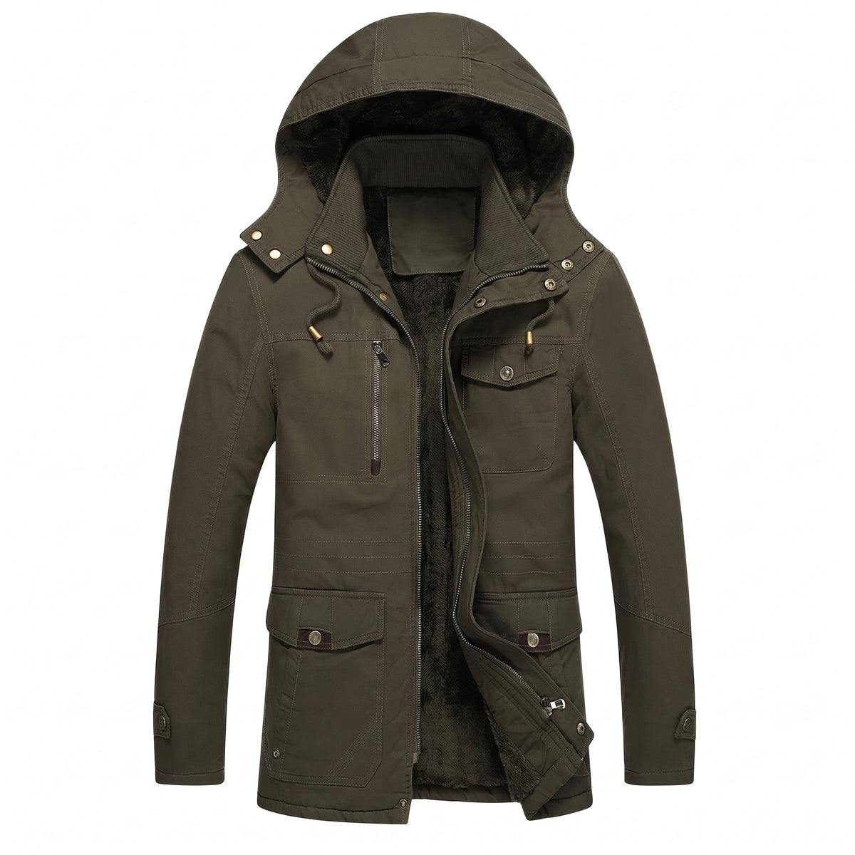 Cagliari Fleece-Lined Hooded Parka - cover