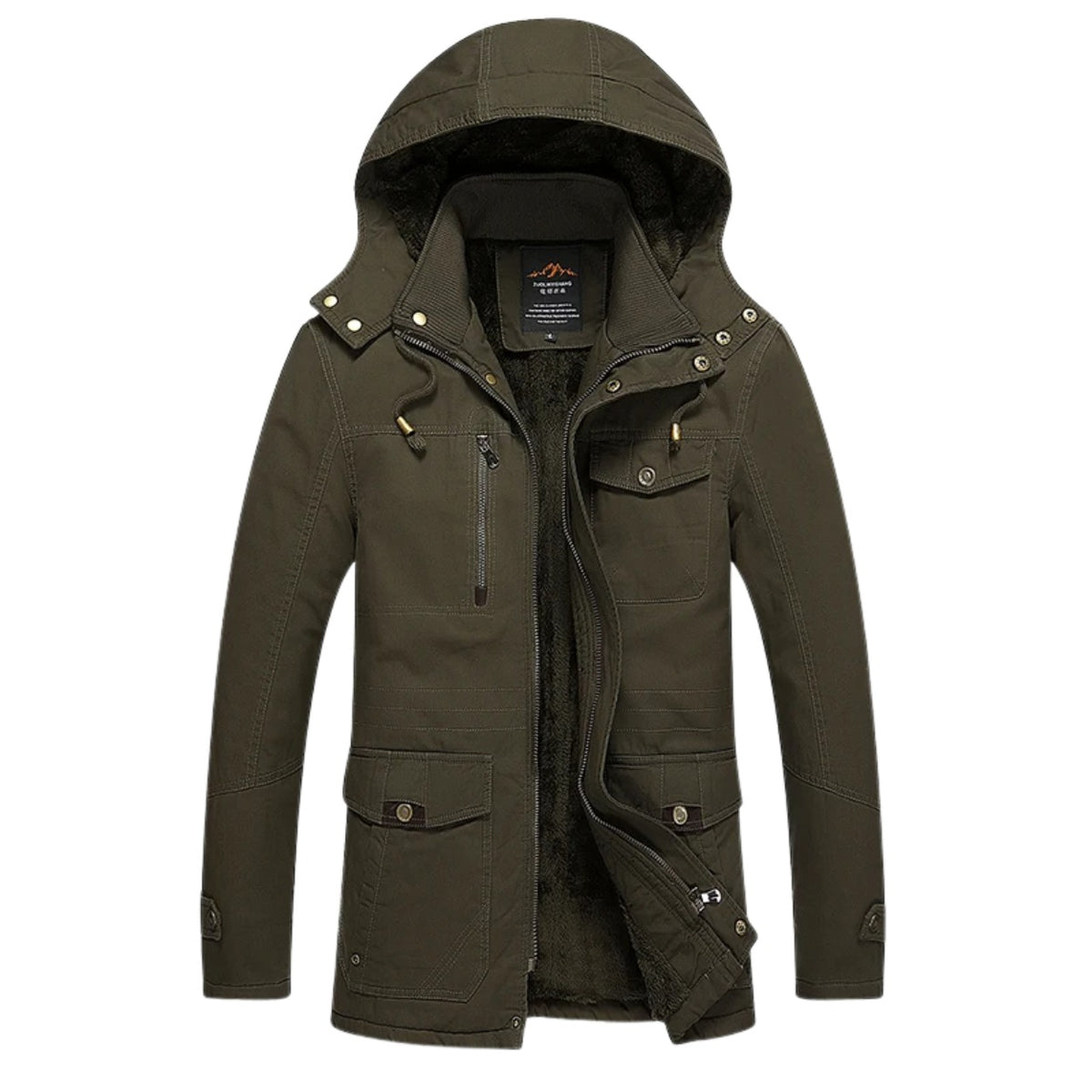 Cagliari Fleece-Lined Hooded Parka - photo 1