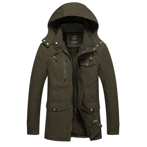 Cagliari Fleece-Lined Hooded Parka - Green