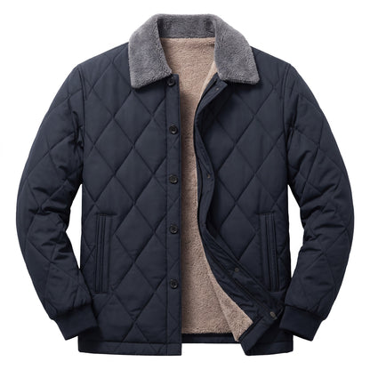 Caluso Fleece-Lined Quilted Jacket - cover