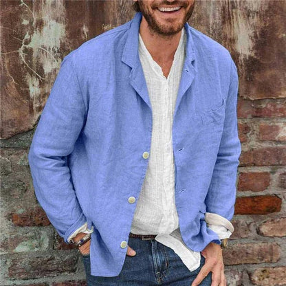 Camaiore Unstructured Blazer - Blue