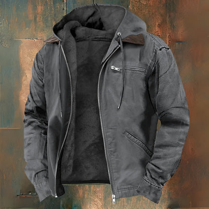 Canazei Lined Work Jacket - Grey