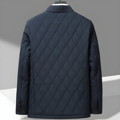 Caorle Diamond-Quilted Shirt-Collar Jacket - photo 1