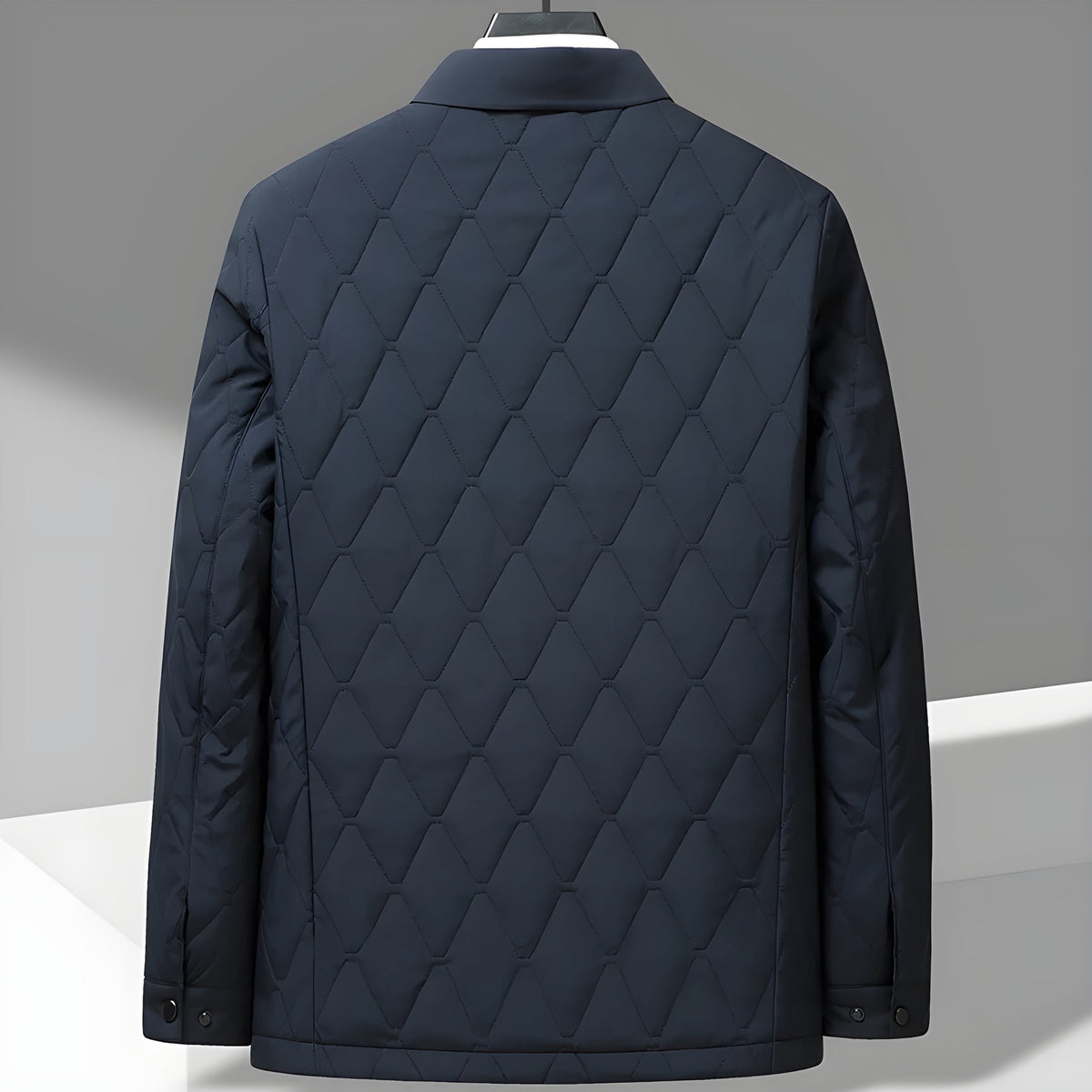 Caorle Diamond-Quilted Shirt-Collar Jacket - photo 3
