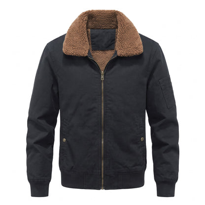 Capua Sherpa-Lined Bomber Jacket - cover