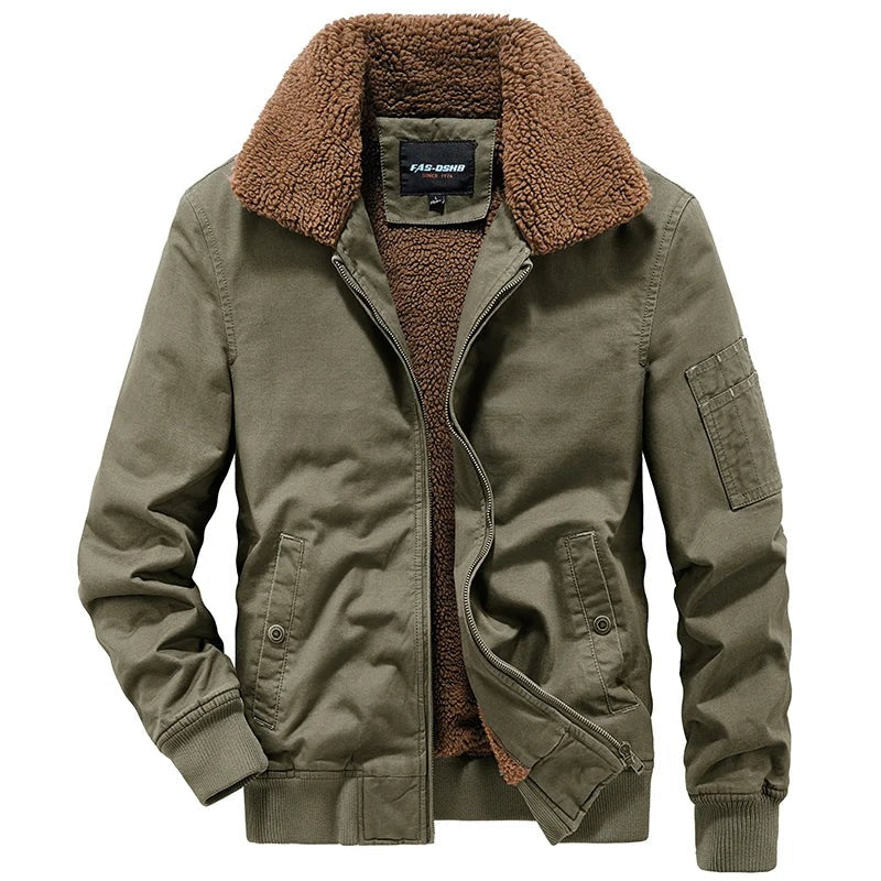 Capua Sherpa-Lined Bomber Jacket - photo 2