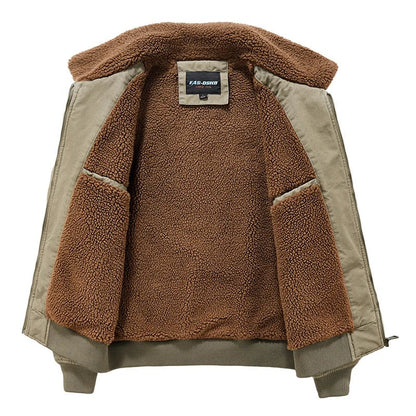 Capua Sherpa-Lined Bomber Jacket - photo 3