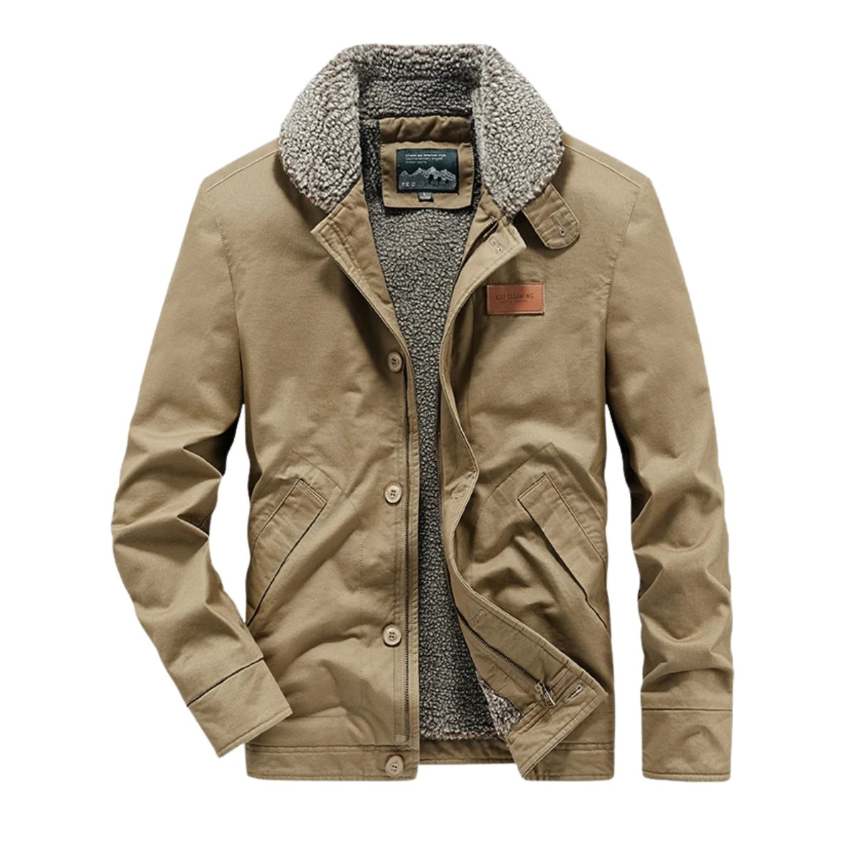 Caraglio Sherpa-Collar Fleece-Lined Jacket - photo 1