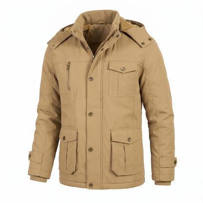 Castenaso Fleece-Lined Hooded Field Jacket - cover
