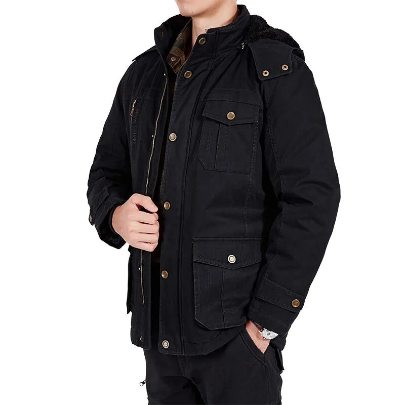 Castenaso Fleece-Lined Hooded Field Jacket - photo 2