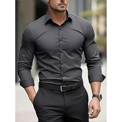 Cefalu Cotton Shirt - Grey