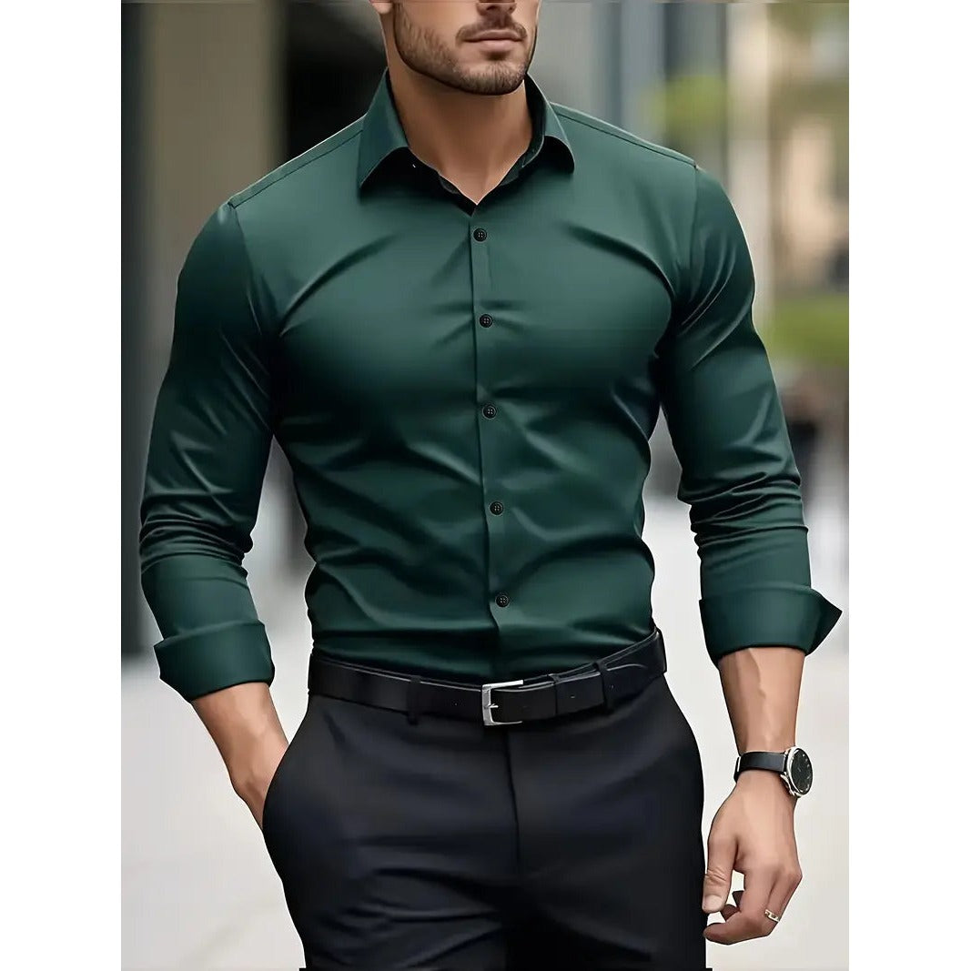 Cefalu Cotton Shirt - Green