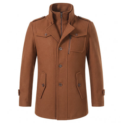 Cernobbio Double-Collar Car Coat - cover
