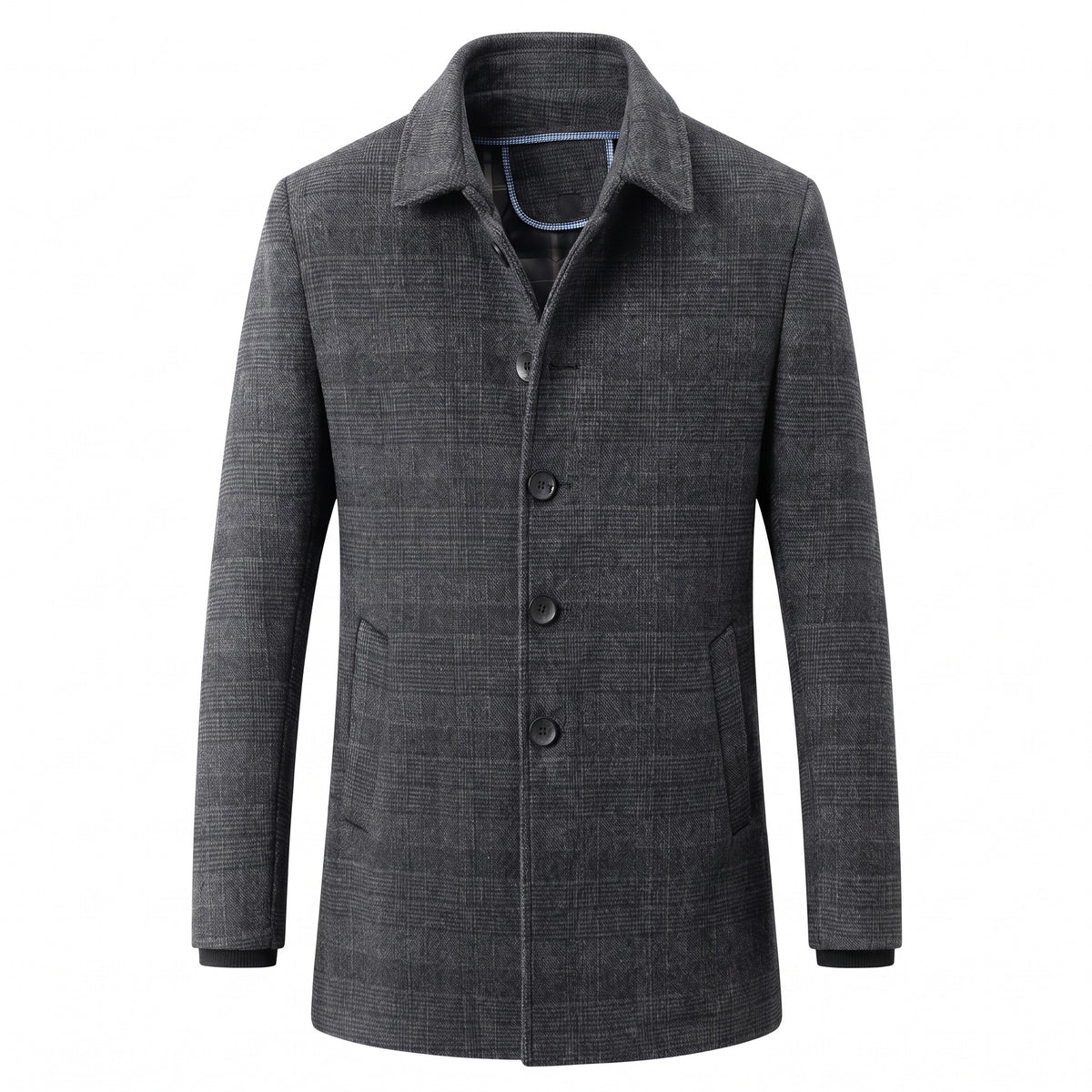 Cherasco Check Car Coat - cover