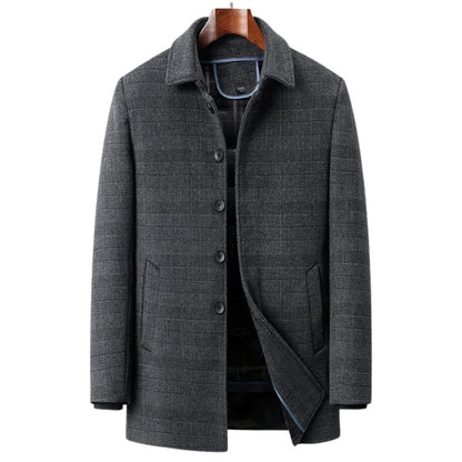 Cherasco Check Car Coat - photo 1