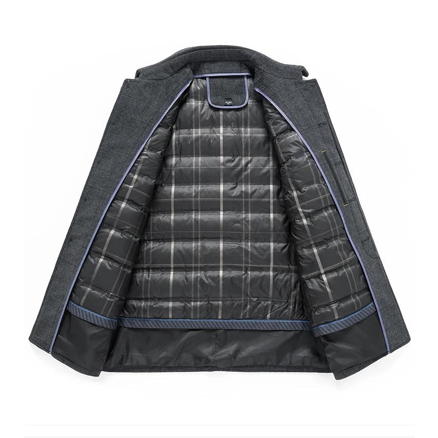 Cherasco Check Car Coat - photo 3