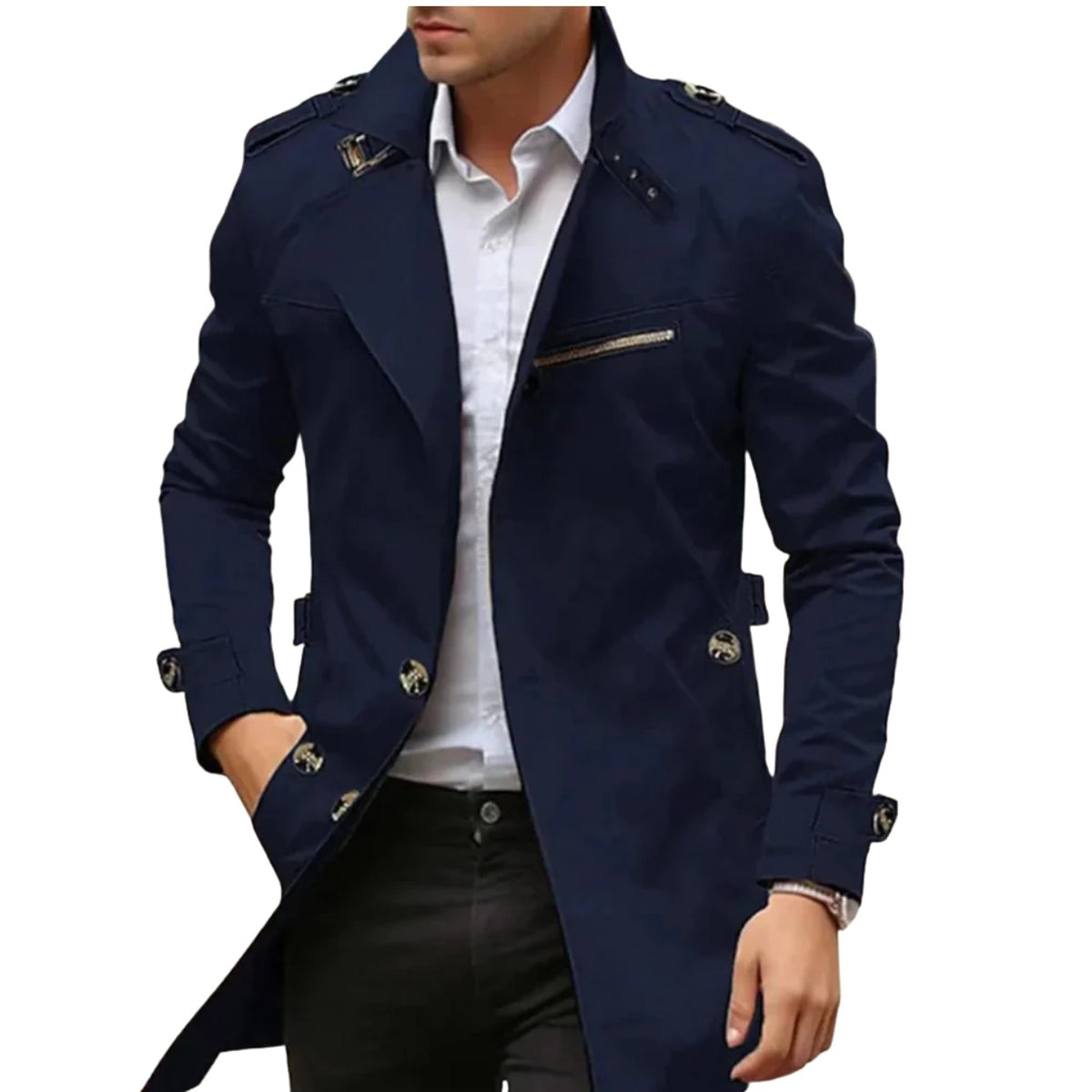 Chiavari Short Trench Coat - photo 1