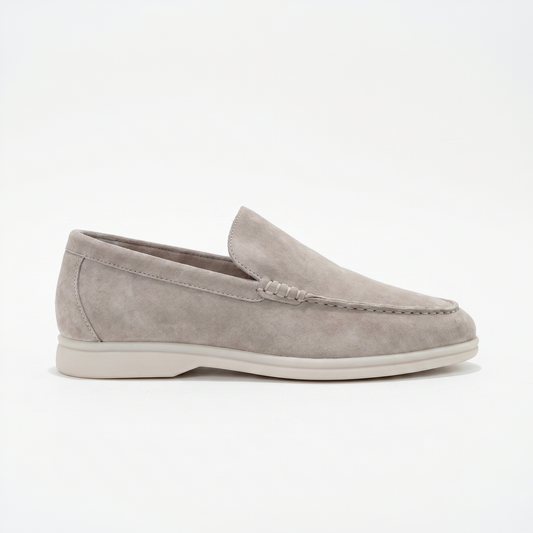 Sanremo Suede Loafers - side profile