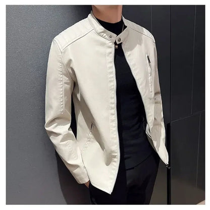 Chieri Quilted-Shoulder Leather Jacket - photo 9