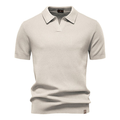 Chioggia Knit Polo - Khaki