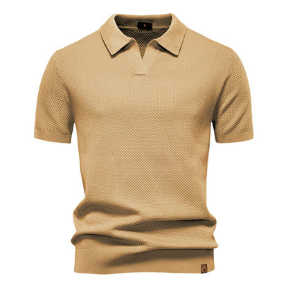 Chioggia Knit Polo - Beige