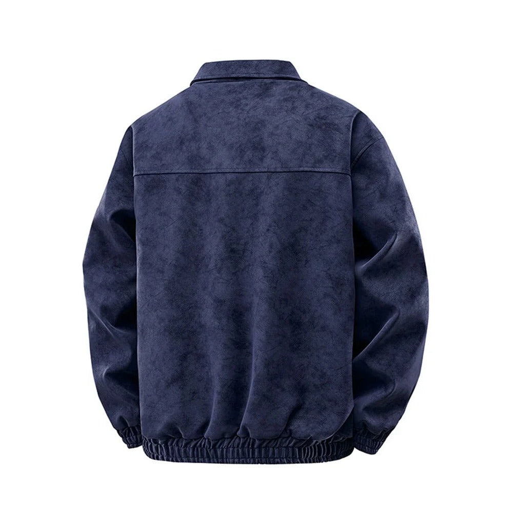 Cingoli Fleece-Lined Suede Jacket - photo 7