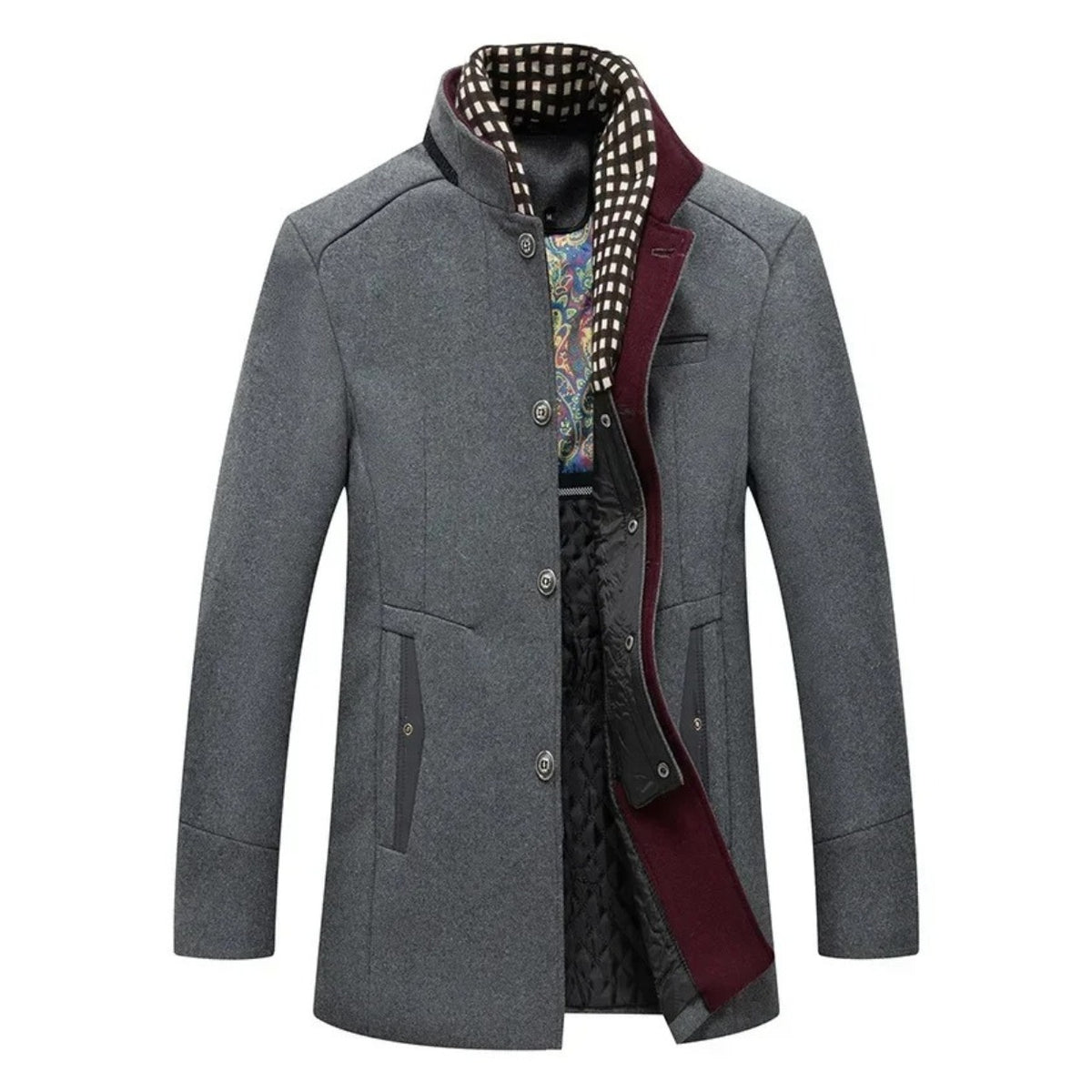 Cittadella Stand-Collar Car Coat - photo 1