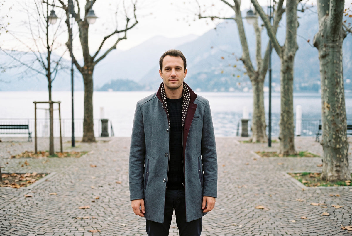 Cittadella Stand-Collar Car Coat